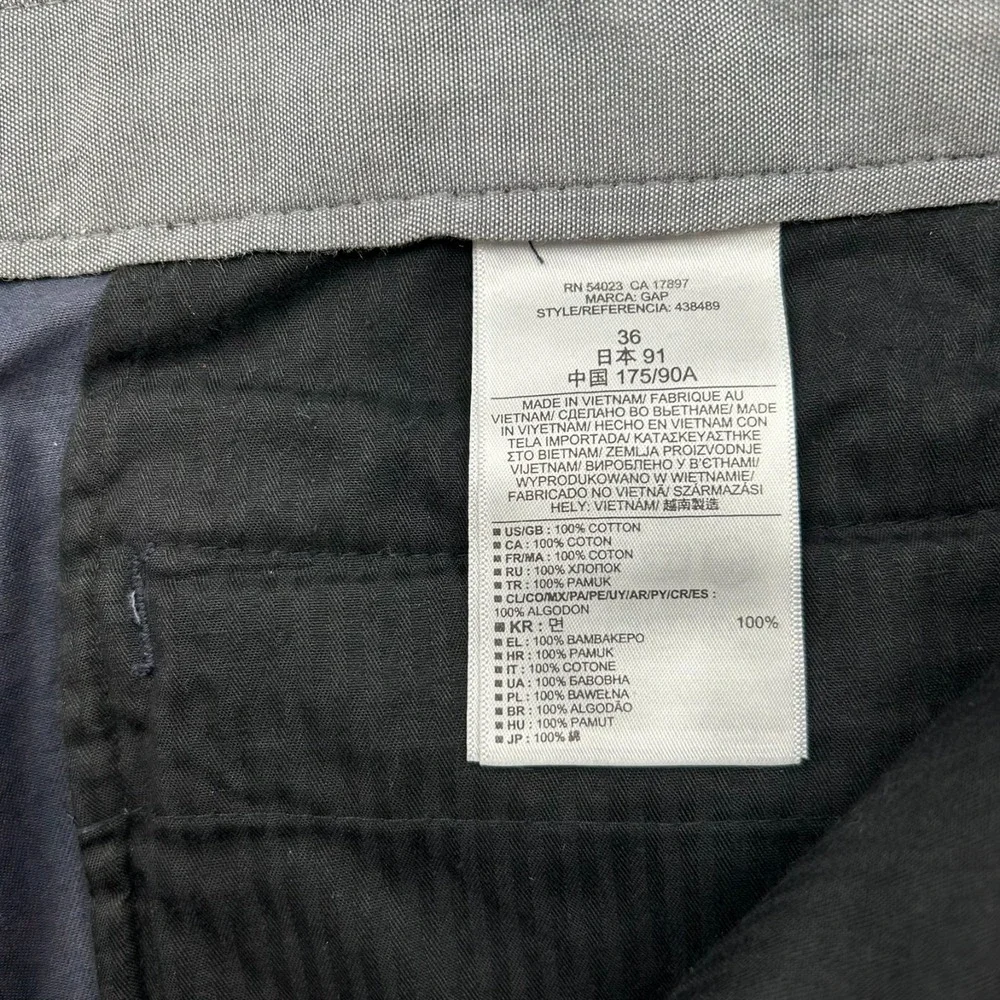 Banana Republic Cotton Cargo Shorts Mens 36x10 Navy Blue Flat Front NEW